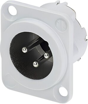 XLR-Stecker Neutrik NC3MD-LX-WT XLR-Stecker - 1