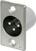 XLR-Stecker Neutrik NC3MP XLR-Stecker