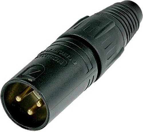 XLR-Stecker Neutrik NC3MX-B XLR-Stecker
