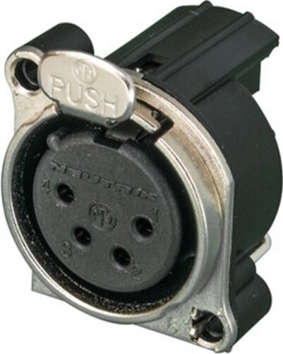 XLR-Stecker Neutrik NC4FBH XLR-Stecker