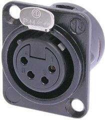 Conector XLR Neutrik NC4FD-L-B-1 Conector XLR