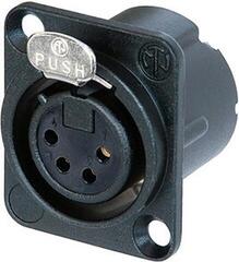 Conector XLR Neutrik NC4FD-LX-B Conector XLR