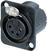 XLR-Stecker/ -Buchsen: Neutrik NC4FD-LX-B XLR-Stecker XLR-Stecker Neutrik NC4FD-LX-B XLR-Stecker