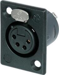 Conector XLR Neutrik NC4FP-B-1 Conector XLR