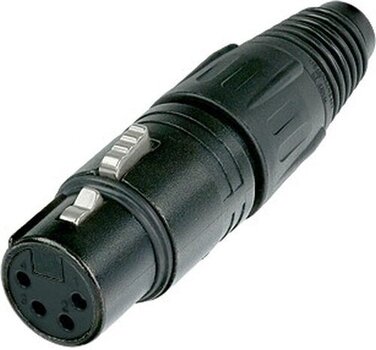 XLR-Stecker Neutrik NC4FX-B XLR-Stecker - 1