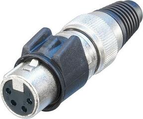 Conector XLR Neutrik NC4FX-HD Conector XLR