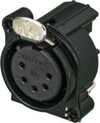 XLR-stik Neutrik NC5FBH-B XLR-stik