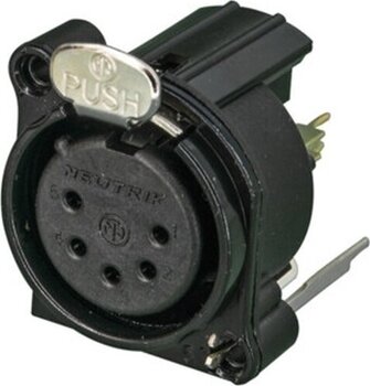 XLR-connector Neutrik NC5FBV-B XLR-connector - 1