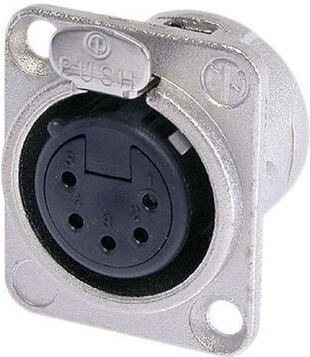 XLR-Stecker Neutrik NC5FD-L-1 XLR-Stecker