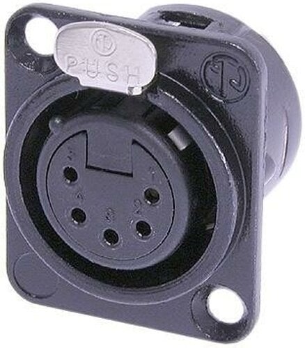 Connettore XLR Neutrik NC5FD-L-B-1 Connettore XLR