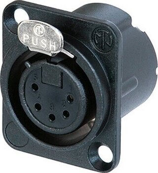 XLR-Stecker Neutrik NC5FD-LX-B XLR-Stecker - 1