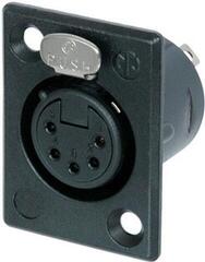 Conector XLR Neutrik NC5FP-B-1 Conector XLR