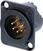XLR-Stecker Neutrik NC5MD-LX-B XLR-Stecker