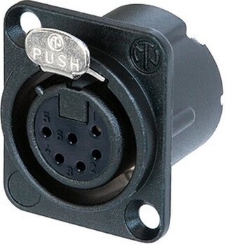 XLR-Stecker Neutrik NC6FD-LX-B XLR-Stecker - 1