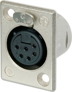 XLR-Stecker Neutrik NC6FP-1 XLR-Stecker - 1
