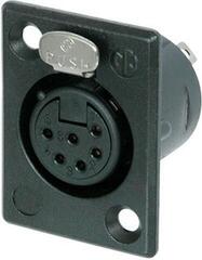 Conector XLR Neutrik NC6FP-B-1 Conector XLR