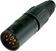 XLR Connectors: Neutrik NC6MX-B XLR-connector XLR-connector Neutrik NC6MX-B XLR-connector
