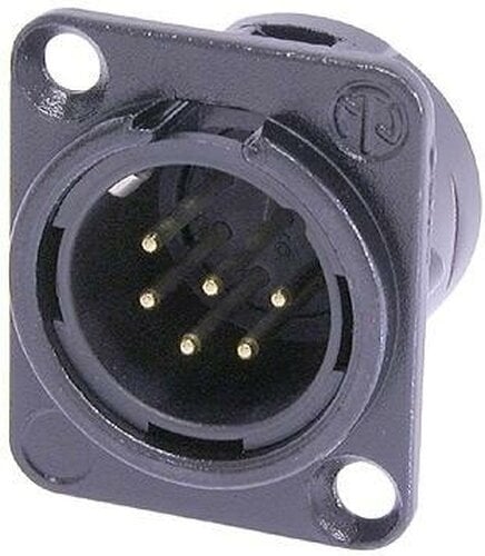 XLR-connector Neutrik NC6MD-L-B-1 XLR-connector