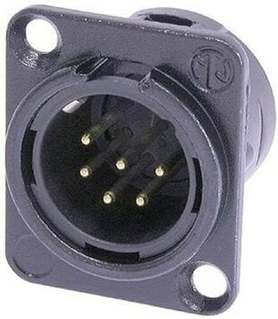 XLR-connector Neutrik NC6MD-L-B-1 XLR-connector - 1