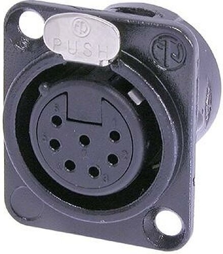 XLR-connector Neutrik NC7FD-L-B-1 XLR-connector