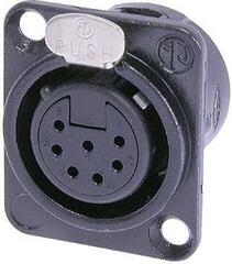XLR-Stecker Neutrik NC7FD-L-B-1 XLR-Stecker