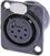 XLR Connectors: Neutrik NC7FD-L-B-1 XLR-connector XLR-connector Neutrik NC7FD-L-B-1 XLR-connector