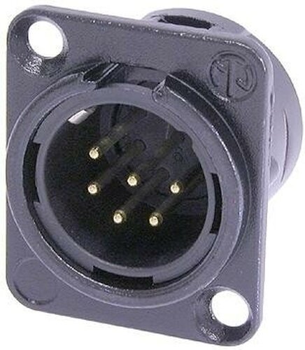 XLR-connector Neutrik NC6MD-L-BAG-1 XLR-connector