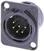 XLR Connectors: Neutrik NC6MD-L-BAG-1 XLR-connector XLR-connector Neutrik NC6MD-L-BAG-1 XLR-connector