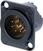 XLR Connectors: Neutrik NC6MD-LX-B XLR-connector XLR-connector Neutrik NC6MD-LX-B XLR-connector