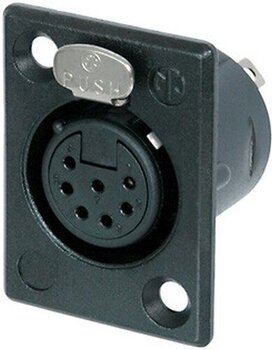 XLR-connector Neutrik NC7FP-B-1 XLR-connector - 1