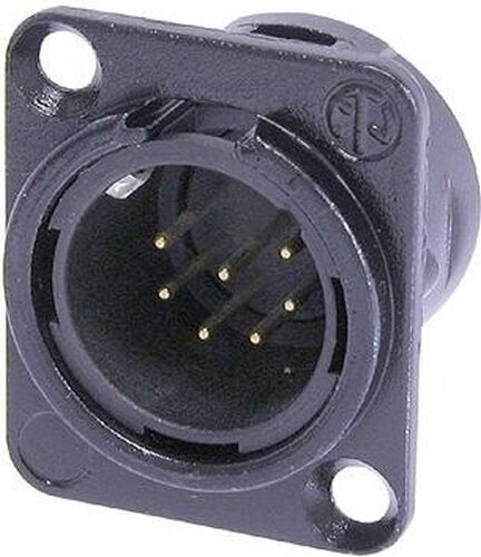 XLR-connector Neutrik NC7MD-L-B-1 XLR-connector