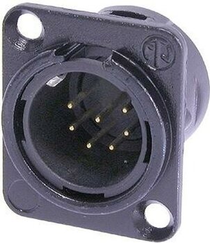 XLR-connector Neutrik NC7MD-L-B-1 XLR-connector - 1