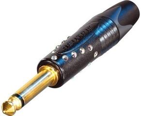 Jack 6,3 mm Neutrik NP2X-B-CRYSTAL Jack 6,3 mm