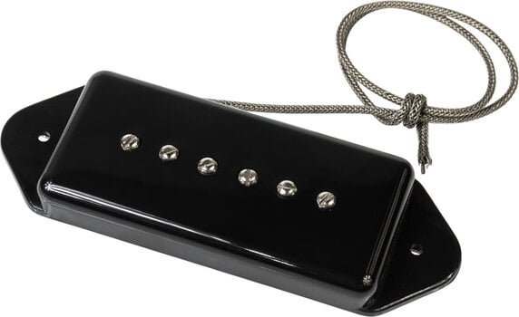 Pastilla de guitarra Lollar Pickups P-90 Dogear Tall Black Pastilla de guitarra - 1