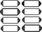 Uždangalas Lollar Pickups Shim Pack Dogear P90