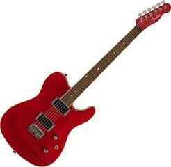 Electric guitar Fender Special Edition Custom Telecaster FMT HH IL Crimson Red Transparent Electric guitar