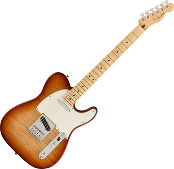 E-Gitarre Fender Limited Edition Player Telecaster Plus Top MN Sienna Sunburst E-Gitarre - 1