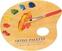 Palette de peinture Renesans 07.4111 Palette de peinture 25 x 30 cm 40 pièces