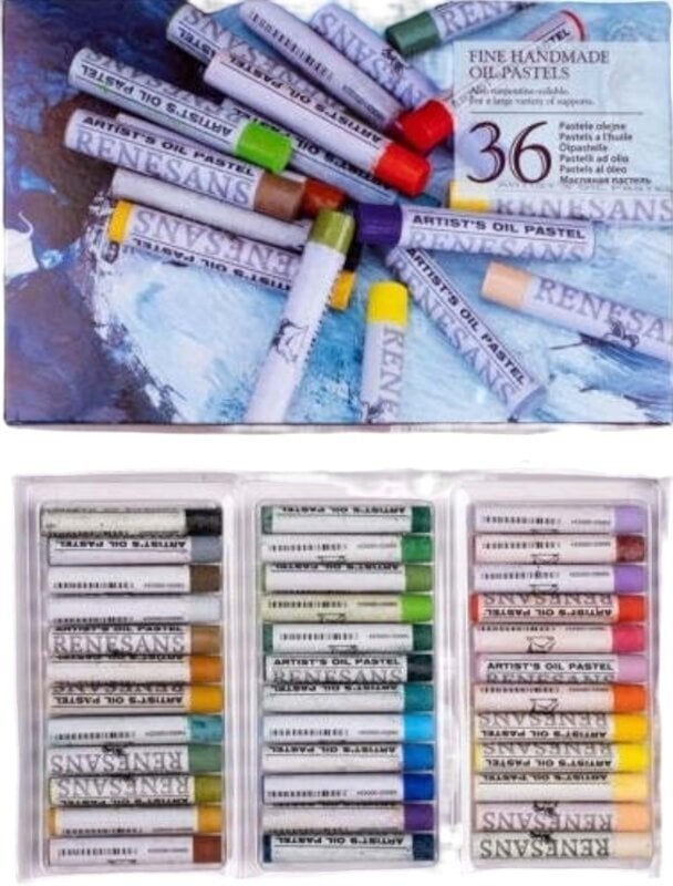 Oljepastell Renesans Set Of Oil Pastels 36 pcs