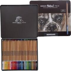 Ołówek pastelowy Renesans 04.8924 Zestaw kredek pastelowych 24  pcs