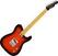 Elektrisk gitarr Fender Aerodyne Special Telecaster MN Hot Rod Burst Elektrisk gitarr