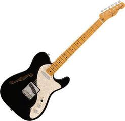 Електрическа китара Fender Vintera II 60s Telecaster Thinline MN Black Електрическа китара