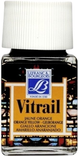Boja za staklo Lefranc & Bourgeois Vitrail Боја за стакло 231 Yellow Orange 50 ml 1 kom