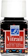 Glass Paint Lefranc & Bourgeois Vitrail Glass Paint 433 Bright Red 50 ml 1 pc