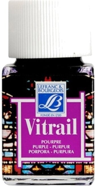 Lefranc & Bourgeois Vitrail Barva na sklo 350 Purple 50 ml 1 ks