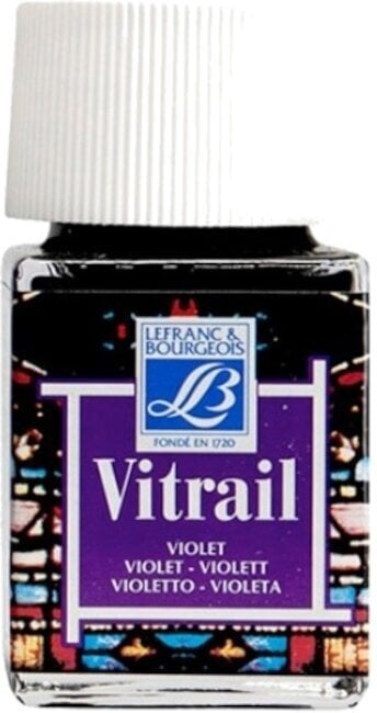 Tinta para vidro Lefranc & Bourgeois Vitrail Glass Paint 601 Violet 50 ml 1 un.