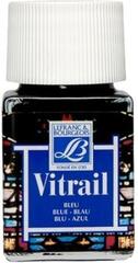 Glass Paint Lefranc & Bourgeois Vitrail Glass Paint 025 Blue 50 ml 1 pc
