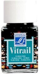 Glass Paint Lefranc & Bourgeois Vitrail Glass Paint 050 Turquoise Blue 50 ml 1 pc