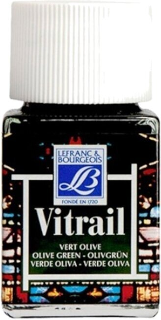 Lefranc & Bourgeois Vitrail Barva na sklo 541 Olive Green 50 ml 1 ks