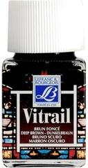 Glass Paint Lefranc & Bourgeois Vitrail Glass Paint 102 Deep Brown 50 ml 1 pc